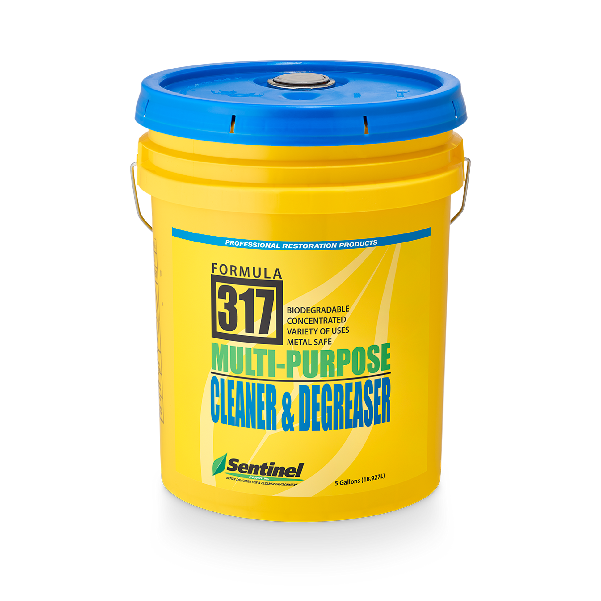 Sentinel 317 Multi-Purpose Cleaner & Degreaser – Industrial Strength & Biodegradable - 1 Gallon