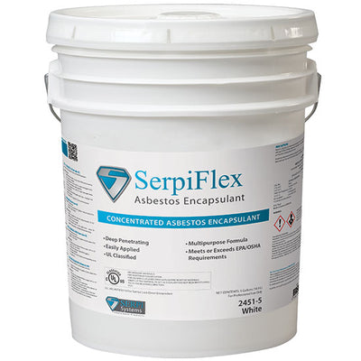 Fiberlock SERPI - Flex - Asbestos Encapsulant - White - 55G - 2451-55