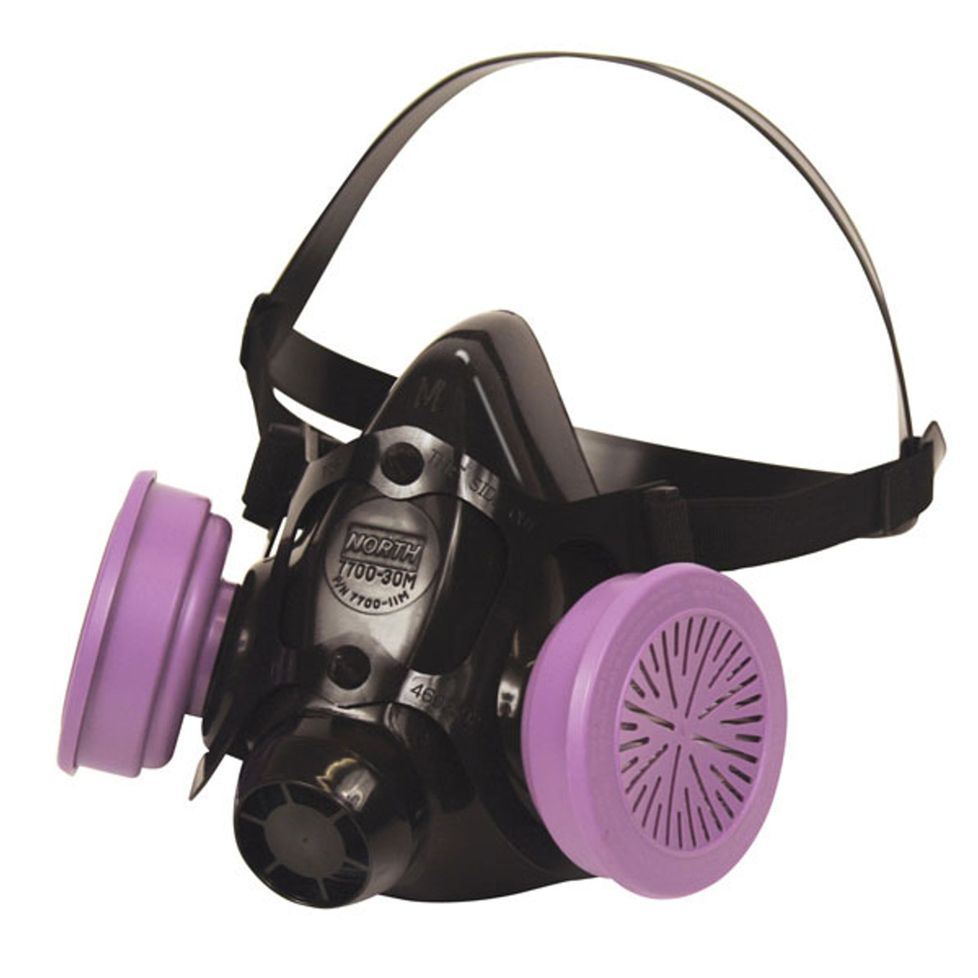Honeywell North 7700 (Medium) Half-Mask + 1pr North 7580 P100 Filters - 7780P100M