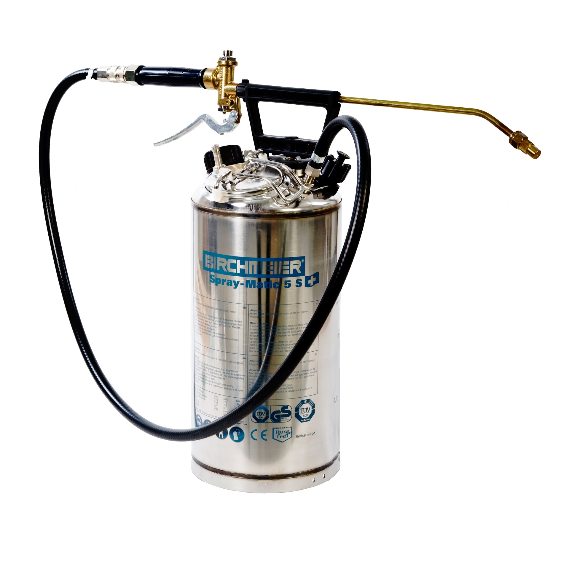 LIFA Low Pressure Spraying Unit - 5 Liters (1.1 Gal) Stainless Steel Bottle