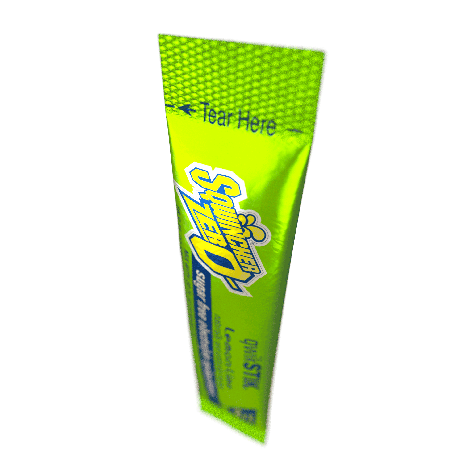 Sqwincher Qwik Stik Zero Sugar Free Single Serve 20 oz Yield Packs - Lemon Lime - 50/Bag - 159060106