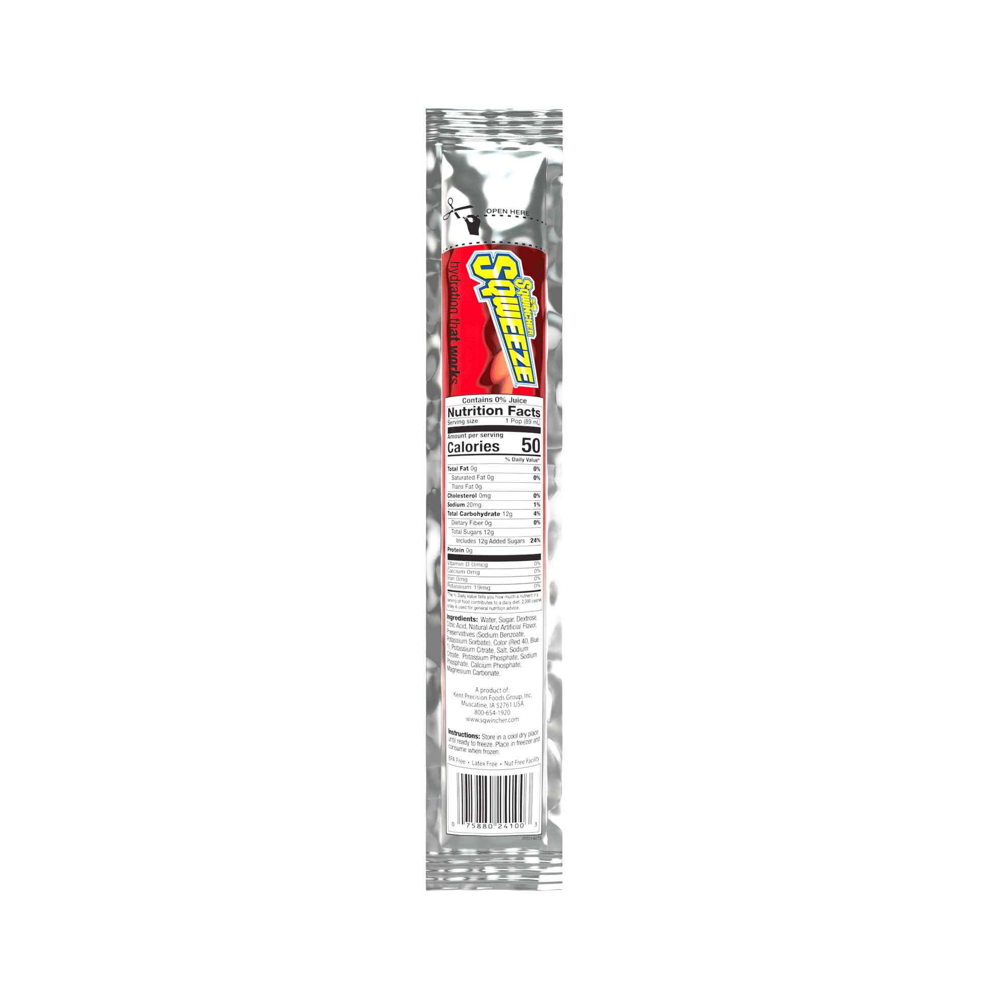 Sqwincher Sqweeze Pops - 3 oz Hydrating Freezer Pops - 159060962