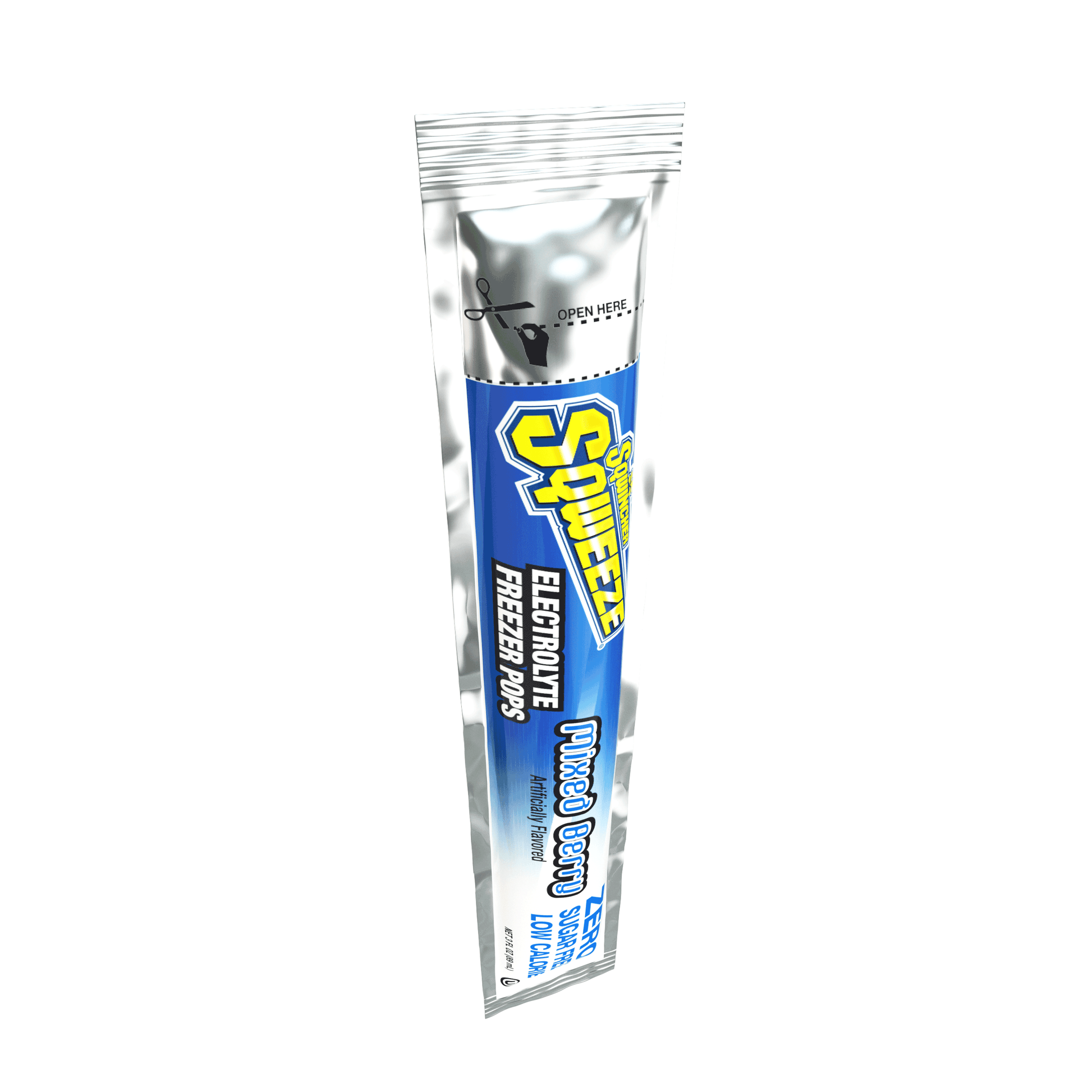 Sqwincher Sqweeze ZERO Pops - 3 oz Sugar Free Hydrating Freezer Pops - 159200231
