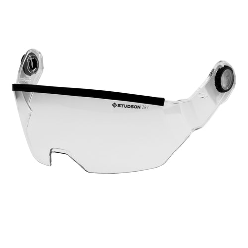 Studson SHK-1 Half Shield Anti-Fog/Scratch w/Mechanism ANSI Z87.1 - Clear VLT: 90%