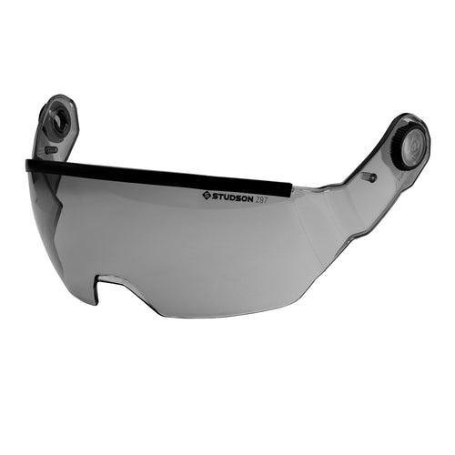 Studson SHK-1 Half Shield Anti-Fog/Scratch w/Mechanism ANSI Z87.1 - Light Grey VLT: 58%