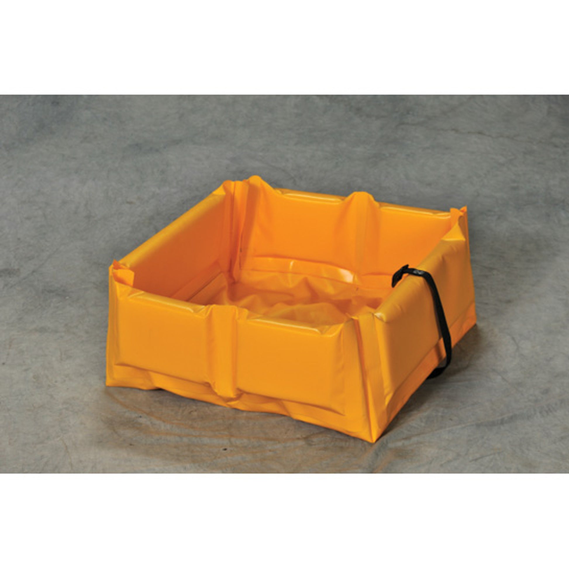 Eagle Quik-Deploy Folding SpillNEST - 4'x4'x6" - 60 Gallon Capacity - Yellow - T8005FS
