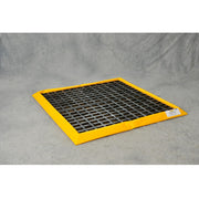 Eagle SpillNEST - 4 Drum Square - Includes Grate - Yellow - T8103G