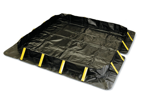 Eagle Talon SX Berm - 4'x4'x1' - 119 Gallon Spill Capacity - Black - T8422