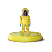 Eagle SpillNEST Decontamination Pool - 100 Gallon Capacity - Without Drain - Yellow - T8602