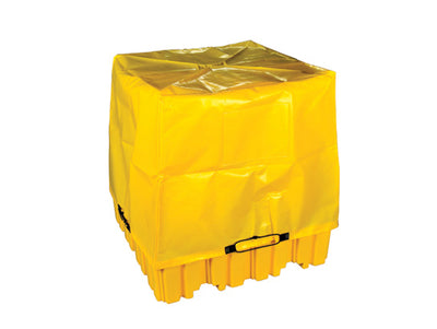 Justrite Tarp Cover - Fits 4 Drum Pallet - Yellow - T8604