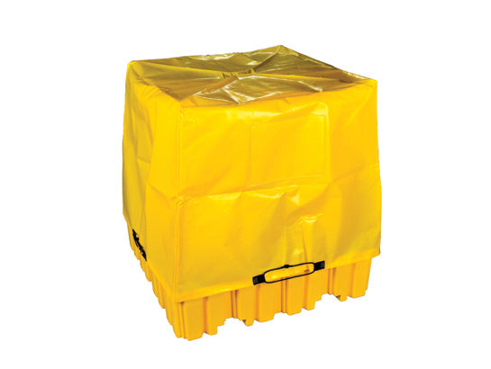 Justrite Tarp Cover - Fits 4 Drum Pallet - Yellow - T8604
