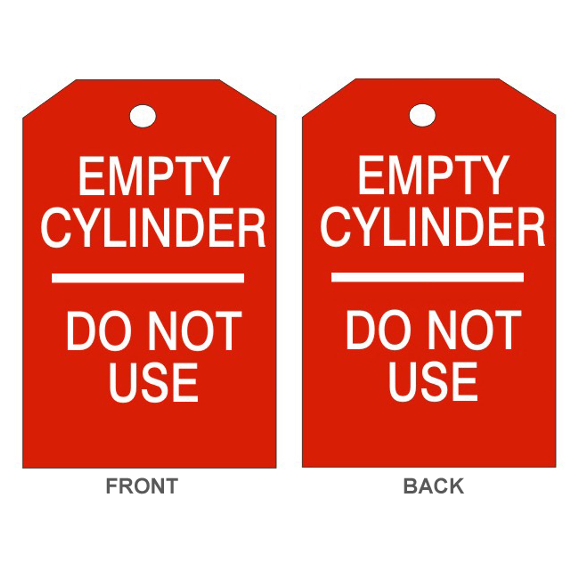 EMPTY CYLINDER DOUBLE SIDED TAGS - EMPTY CYLINDER DOUBLE SIDED TAGS, 6.125X3, Tagboard