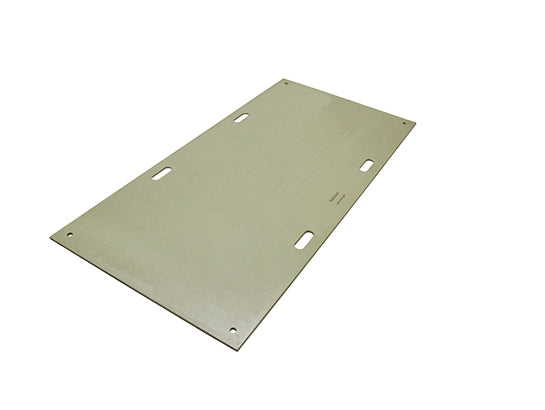 Ground Protection - Trakmat - 36" X 8' - One Side Smooth - Green - 90 Ton Load - TM3696-1S-G