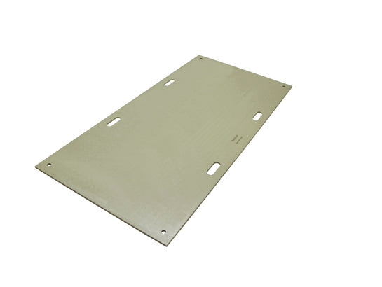 Ground Protection - Trakmat - 44.5" X 8' - One Side Smooth - Green - 90 Ton Load - TM4496-1S-G