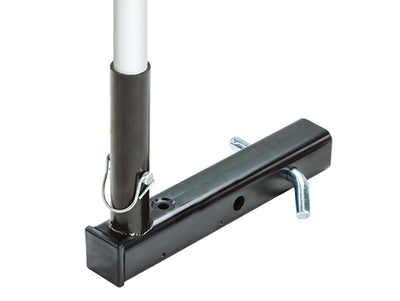 Warning Whip Telescoping Pole Hitch Mount - Non-Lighted - TP7015