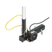 Warning Whip Telescoping Pole Hitch Mount - Lighted - 24" Power Cord W/ 7-Way Plug - Backup Alarm - TP7015PC-BU