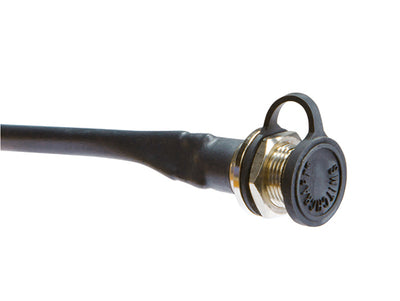 Warning Whip Telescoping Pole Hot Plug W/ 12" Hot Wire Pigtail & Debris Cap - TP9028