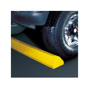 Plastic Truck Parking Stop - 8' - 96" X 7" X 10" - Yellow - With Steel Spike Hardware - TS8-SY