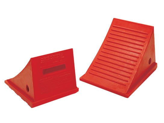 Wheel Chock - General Purpose - Urethane - 11.5" X 9" X 8.5" - 32"-46" Tire - 70K Lb Load - 6 Lb - Orange - UC1500-6
