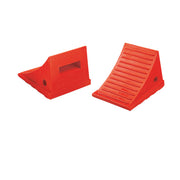 Wheel Chock - General Purpose - Urethane - 8.5" X 7.5" X 6.25" - 27"-35" Tire - 30K Lb Load - 2 Lb - Orange - UC1700