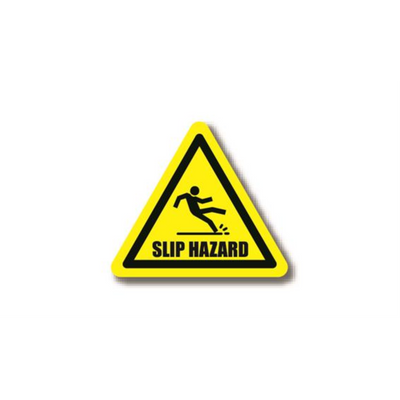 24" TRIANGLE SIGNS -  Triangle Sign - SLIP HAZARD - DSV-SIGN 576 #1427 -UEN