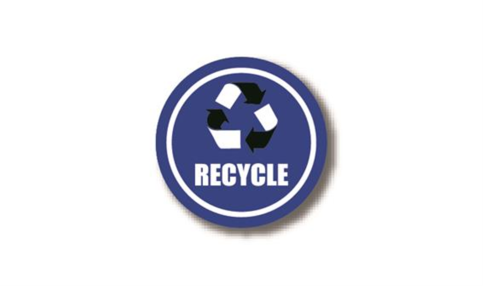 20" CIRCLE SIGNS -  Circle Sign - Recycle - DSV-SIGN 400 #1737 -UEN