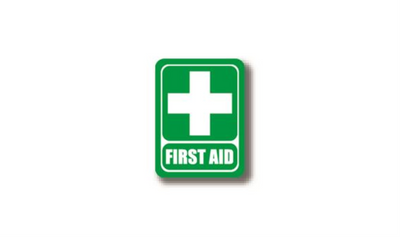 30" x 21" RECTANGLE SIGNS - Rectangle Sign - FIRST AID - LS-SIGN 630 #2335 -UEN