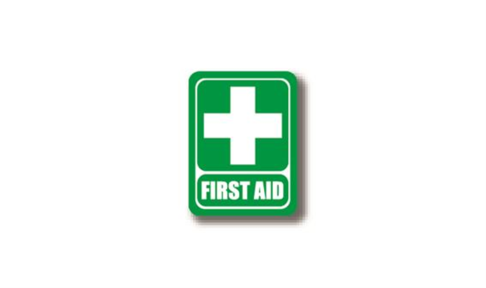 36" x 27" RECTANGLE SIGNS -  Rectangle Sign - FIRST AID  - LS-SIGN 972 #2336 -UEN