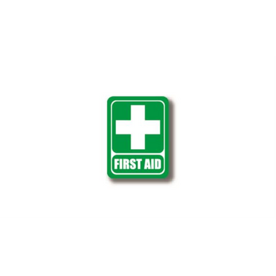 12" x 12" RECTANGLE SIGNS - Rectangle Sign - FIRST AID - DSV-SIGN 144 #2332 -UEN