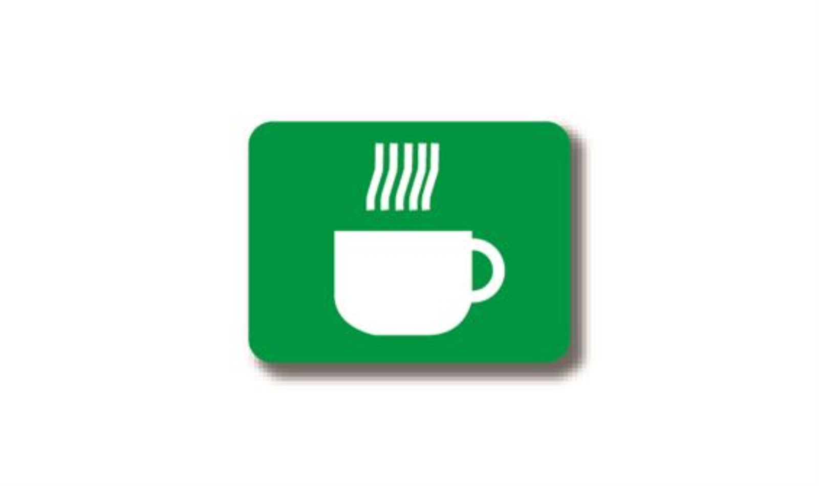 50" x 32" RECTANGLE SIGNS -  Rectangle Sign - Hot Beverage - DSV-SIGN 1600 #2379 -UEN