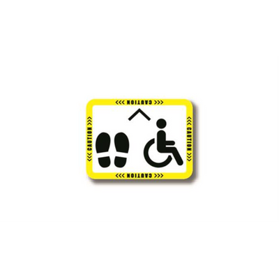 50" x 32" RECTANGLE SIGNS - Rectangle Sign "Caution" - LS-SIGN 1600 #2977 -UEN