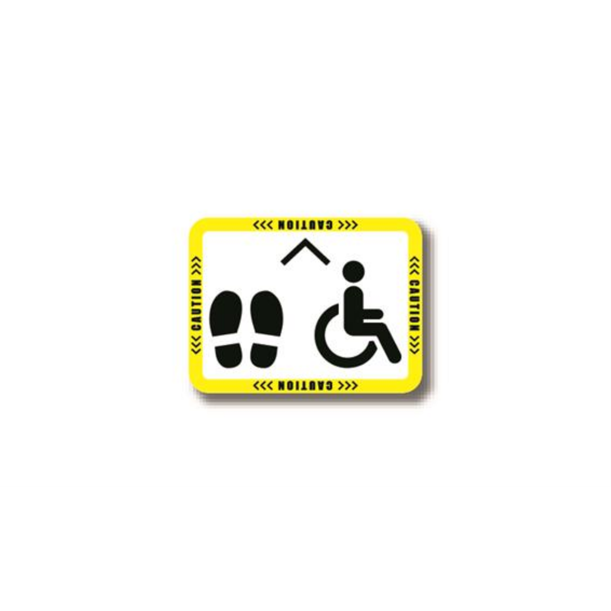 50" x 32" RECTANGLE SIGNS -  Rectangle Sign "Caution" - LS-SIGN 1600 #2977 -UEN