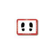 30" x 21" RECTANGLE SIGNS -  Rectangle Sign "Caution / Wall" - LS-SIGN 630 #2990 -UEN