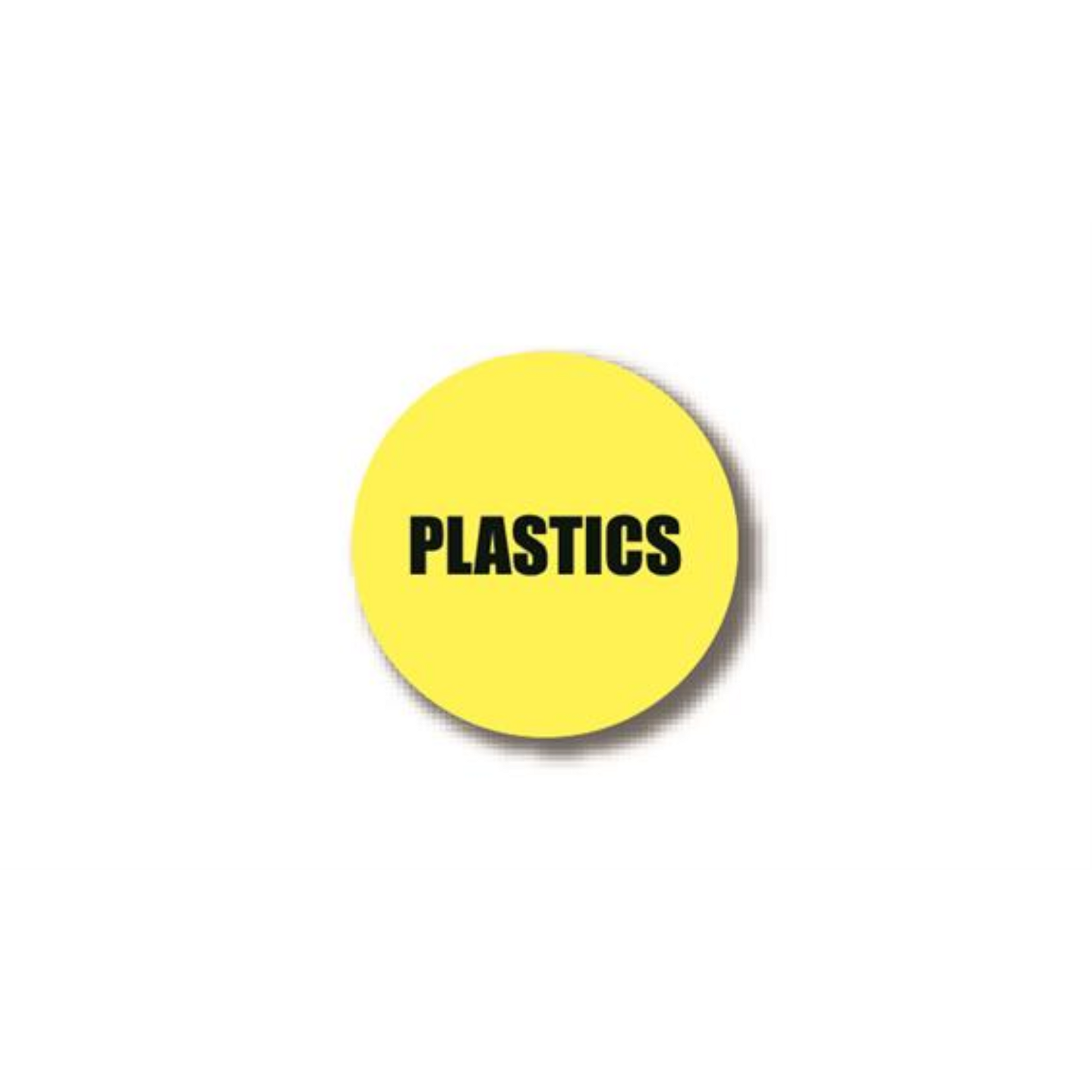 20" CIRCLE SIGNS - Circle Sign - PLASTICS - DSV-SIGN 400 #3032 -UEN