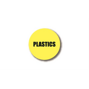 20" CIRCLE SIGNS -  Circle Sign - PLASTICS - DSV-SIGN 400 #3032 -UEN