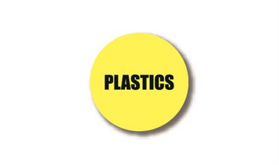 20" CIRCLE SIGNS - Circle Sign - PLASTICS - DSV-SIGN 400 #3032 -UEN