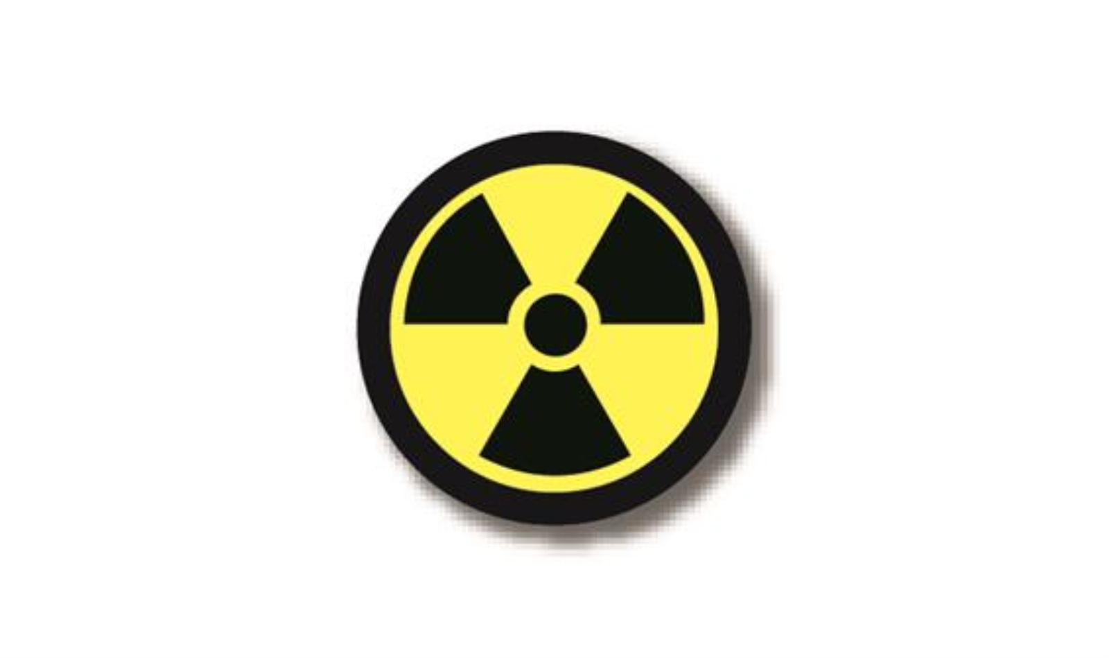 24" CIRCLE SIGNS -  Circle Sign - Radiation Risk - DSV-SIGN 576 #3117 -UEN