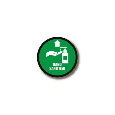 30" CIRCLE SIGNS -  Circle Sign "Hand Sanitizer" - LS-SIGN 900 #3992 -UEN