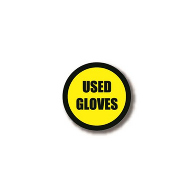 12" CIRCLE SIGNS -  Circle Sign "Used Gloves" - DSV-SIGN 144 #6158 -UEN