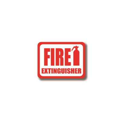 36" x 27" RECTANGLE SIGNS - Rectangle Sign - Fire Extinguisher - LS-SIGN 972 #0314 -UEN