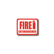 30" x 21" RECTANGLE SIGNS -  Rectangle Sign - Fire Extinguisher - DSV-SIGN 630 #0313 -UEN