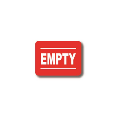 30" x 21" RECTANGLE SIGNS - Rectangle Sign - Empty - LS-SIGN 630 #0338 -UEN
