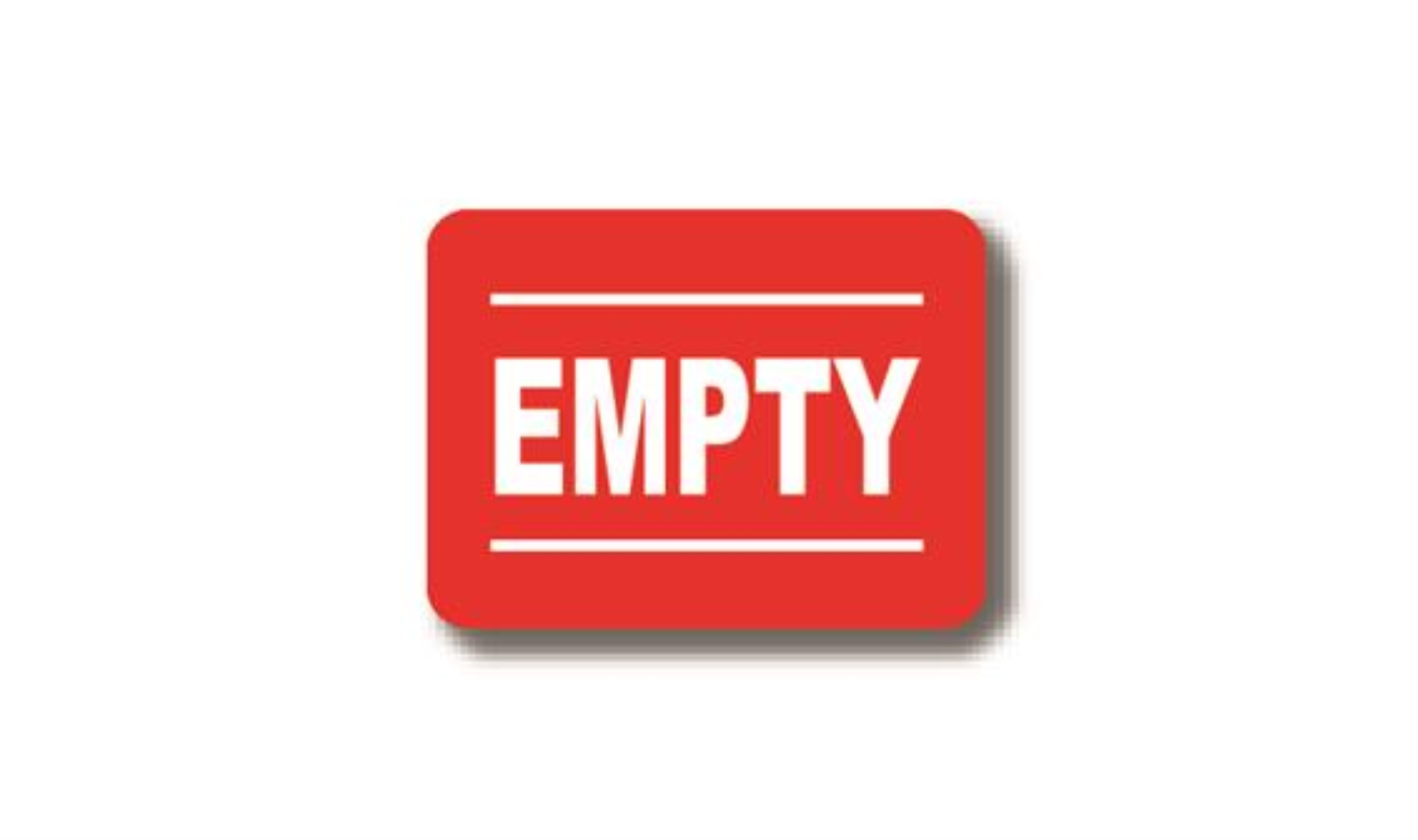 50" x 32" RECTANGLE SIGNS -  Rectangle Sign - Empty - LS-SIGN 1600 #0340 -UEN