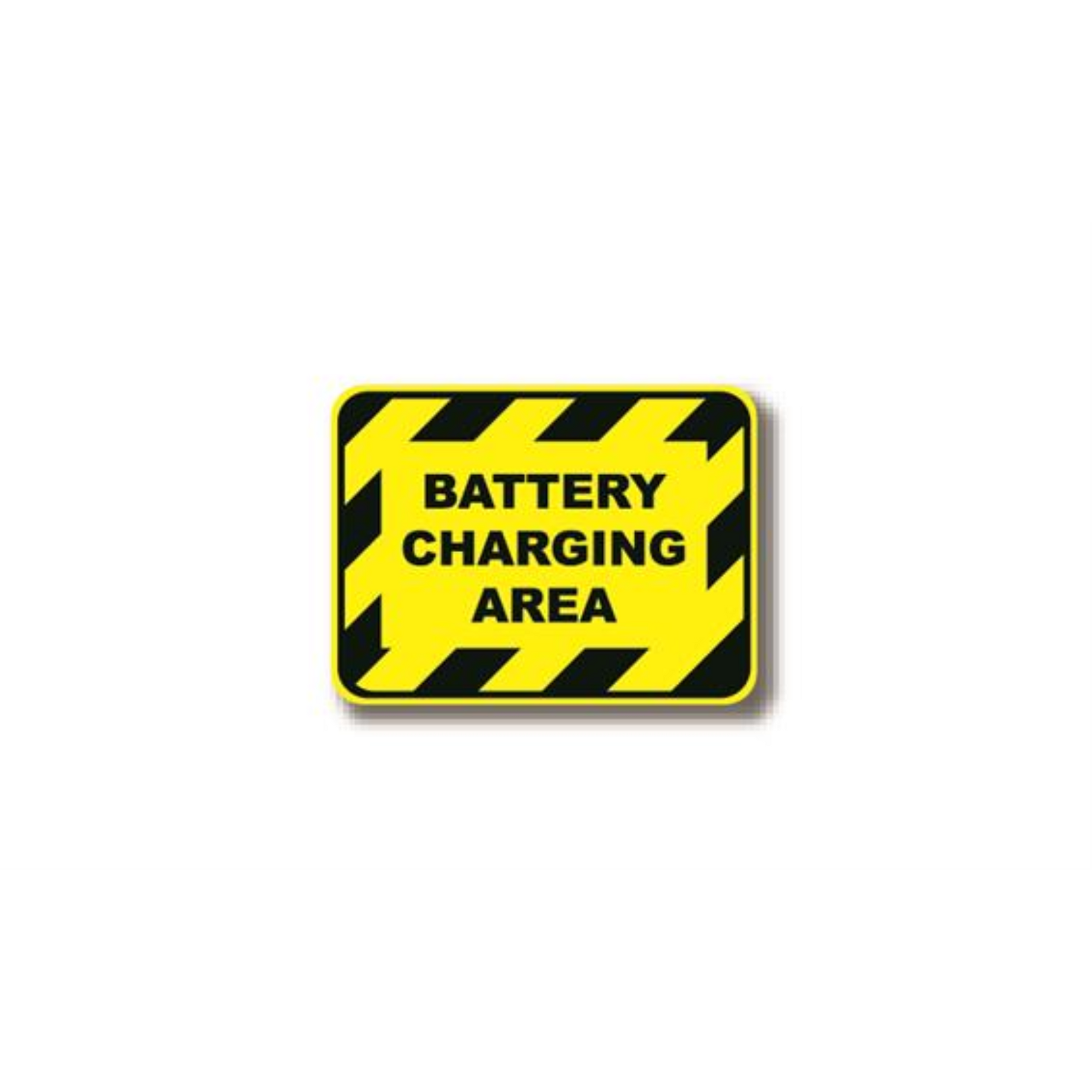36" x 27" RECTANGLE SIGNS - Rectangle Sign - Battery Charging Area - LS-SIGN 972 #2103 -UEN