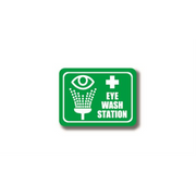 12" x 9" RECTANGLE SIGNS -  Rectangle Sign - Eye Wash Station - DSV-SIGN 108 #2105 -UEN