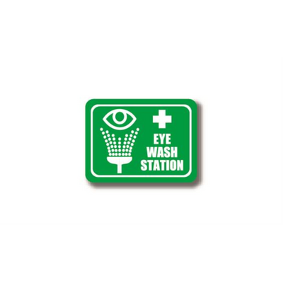 24" x 18" RECTANGLE SIGNS -  Rectangle Sign - Eye Wash Station - DSV-SIGN 432 #2106 -UEN