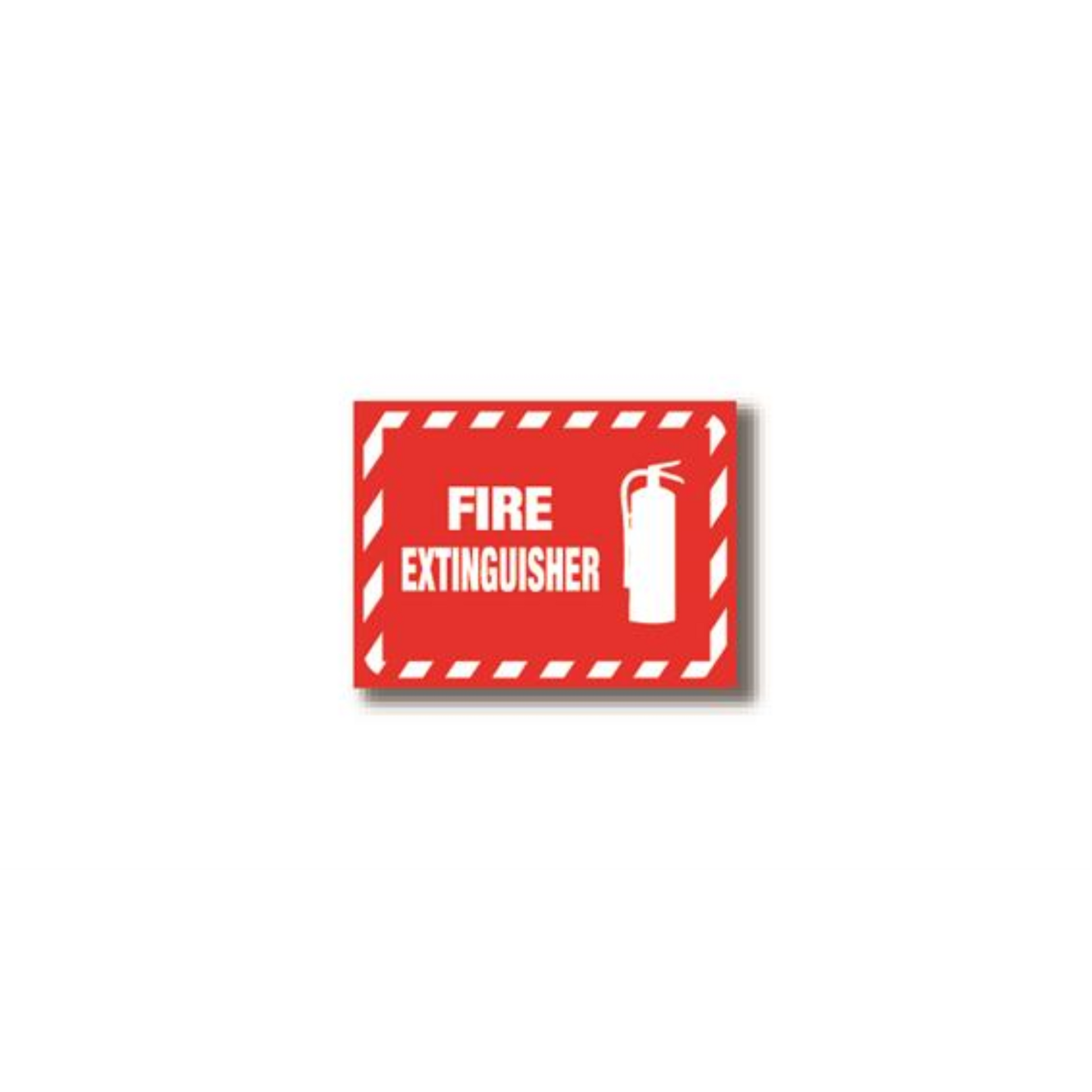 24" x 18" RECTANGLE SIGNS - Rectangle Sign - Fire Extinguisher - LS-SIGN 432 #2242 -UEN