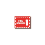 36" x 27" RECTANGLE SIGNS -  Rectangle Sign - Fire Extinguisher - LS-SIGN 972 #2244 -UEN