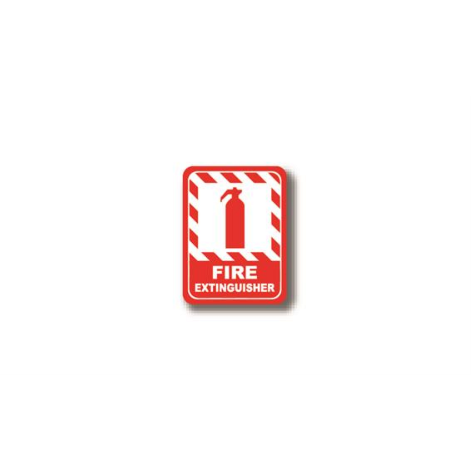 24" x 18" RECTANGLE SIGNS - Rectangle Sign - Fire Extinguisher - LS-SIGN 432 #0382 -UEN