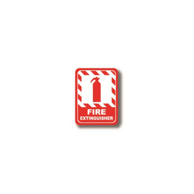 24" x 18" RECTANGLE SIGNS - Rectangle Sign - Fire Extinguisher - LS-SIGN 432 #0382 -UEN
